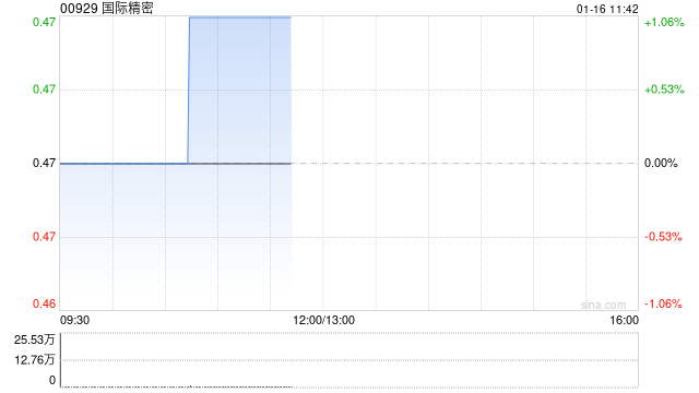 国际精密获Baoan Technology Company Limited增持939.5万股