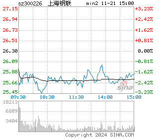 上海钢联分时图