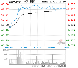 N华利分时图