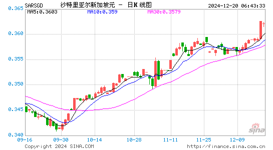 沙币对新币汇率走势图