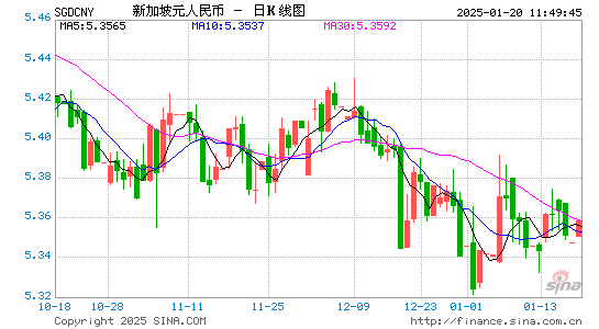新币对人民币汇率走势图