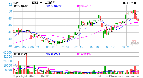 Brookfield Reinsurance Ltd.日K线图