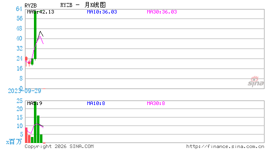 Rayzebio, Inc.月K线图